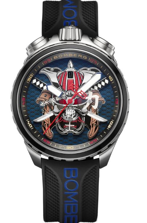 Bomberg BOLT-68 HERITAGE BLUE SAMURAI BS45CHSS.071-2.12 Replica Watch